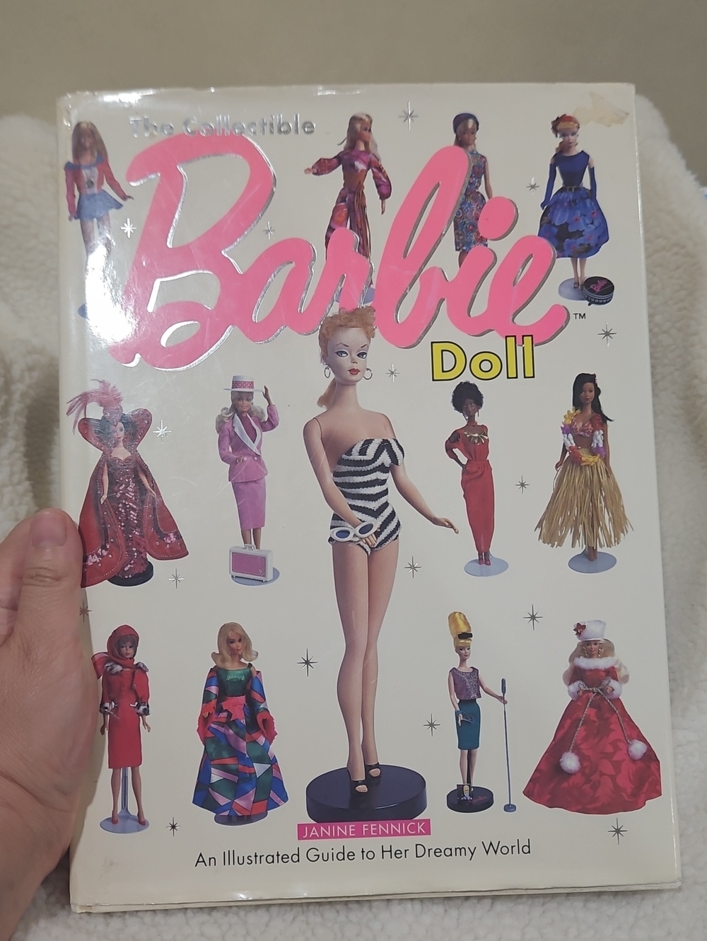 Barbie Doll Illustrated Guide - White Cover Book